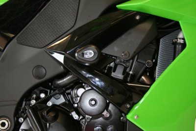 R&G Crash Protectors - Aero Style Kawasaki ZX10R (2008-2010) (CP0229BL)