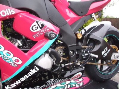 R&G Crash Protectors - Aero Style Kawasaki ZX10R (2008-2010) (CP0229BL)
