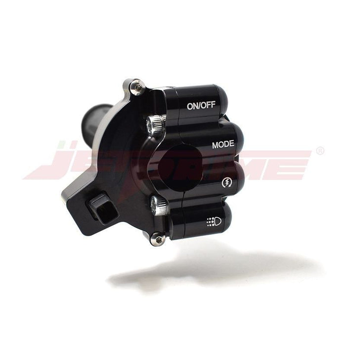 Jetprime Quick Throttle Twist Grip With Integrated Controls for BMW S1000RR RACE (JPACC008LRRK) - Free Delivery