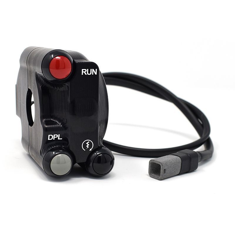 Jetprime Throttle Case with Integrated Switches for Ducati Panigale V4 (JPACC020)