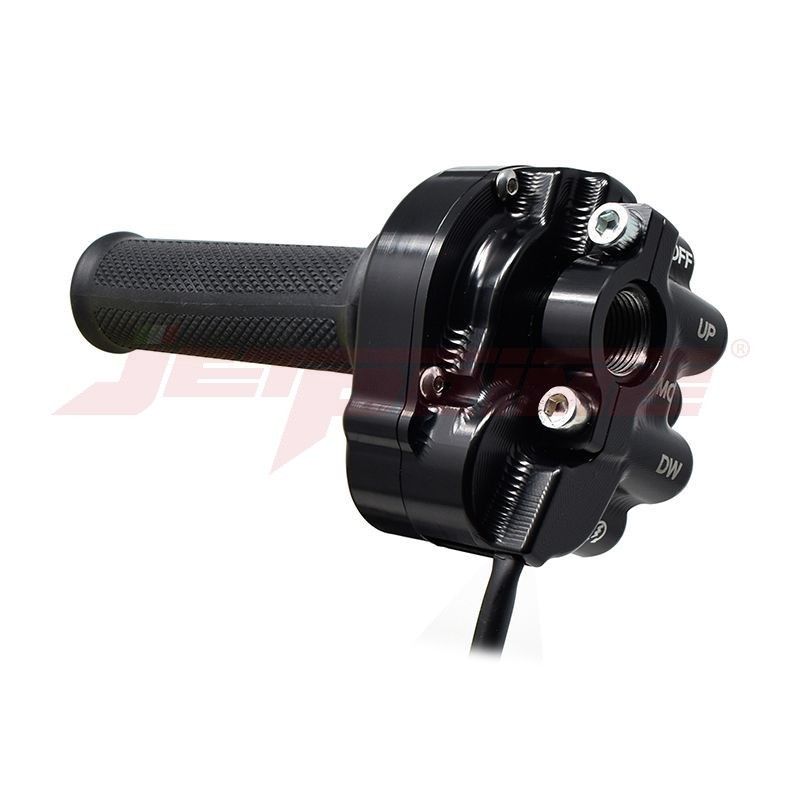 Jetprime Throttle Twist Grip With Integrated Controls for Yamaha YZF-R1 (JPACC033)