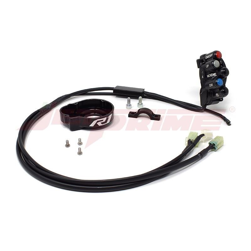 Jetprime Throttle Twist Grip With Integrated Controls for Yamaha YZF-R1 (JPACC033)