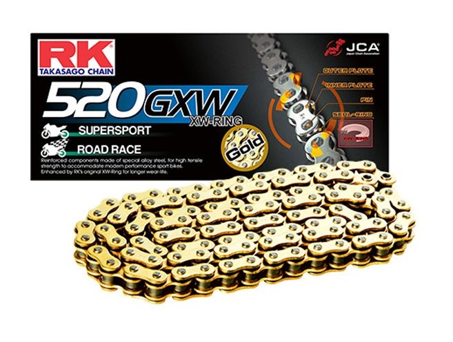 RK GB520GXW 120L Gold Chain