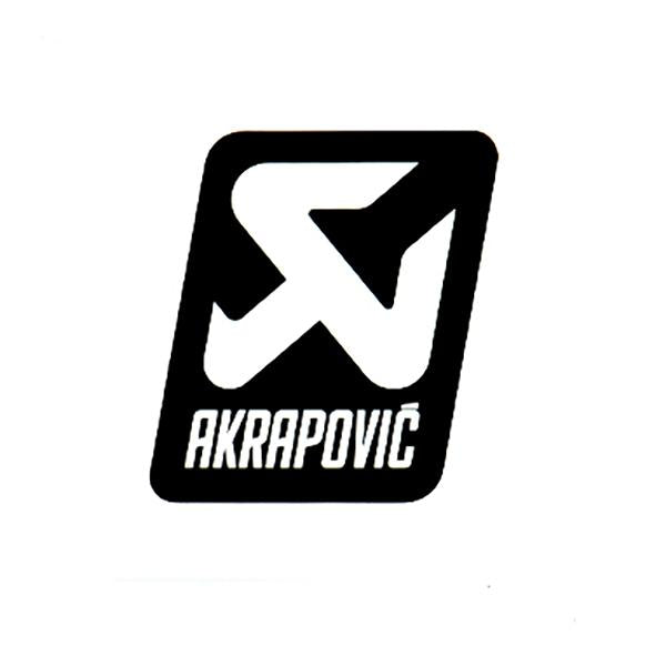 Akrapovic Heat Proof Sticker SP-VST18AL (60mm x 55mm)