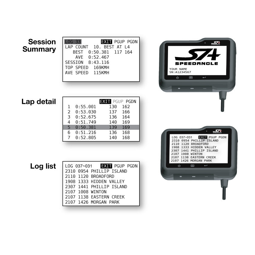 SpeedAngle Apex GPS Lap Timer - Free Australian Delivery
